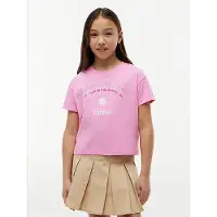 Tommy Hilfiger Rhinestone Logo Relaxed T-Shirt