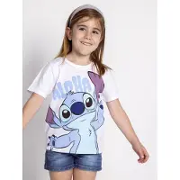 Disney Stitch T-shirt Med Korta ärmar