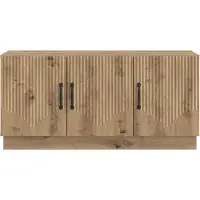 vidaXL TV-skåp Artisan-ek 99 x 34,5 x 47 cm Konstruerat trä