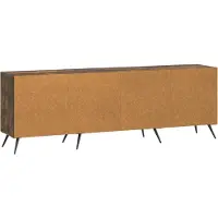 vidaXL TV-skåp Rökt ek 150 x 31 x 50 cm Konstruerat trä