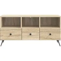 vidaXL TV-skåp med låda Sonoma-ek 102 x 34,5 x 50 cm Konstruerat trä