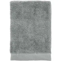 Södahl Ekologisk handduk - 100% ekologisk bomull - Handduk grå 50x100 cm - Organic - stengrå