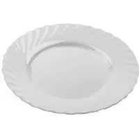 Multi Talens tallrik Coupe Stonecast Ø26 cm porslin vanilj 12 st/krt