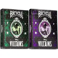 Disney: Bicycle(r) Disney Villains (Green & Purple) Playing Cards