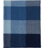 Klippan Ullpläd - 130x180 cm - 100% lamull - Block Blue