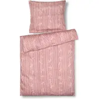Kay bojesen sängkläder - 100% ekologisk bomullssatin - Junior sängset 100x140 cm - Apa Rosa