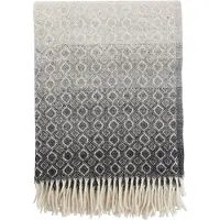 Klippan Yllefabrik Ullpläd - 130x200 cm - 100% lammull - Havanna Naturell