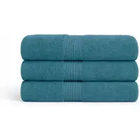 Nordstrand Bomullshandduk - 100% bomull - 50x100 cm - Turkos