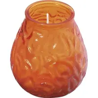 Bolsius Ljusfat 10,5 cm Ø9,5 cm orange 70 timmar glas/paraffin (12 st.)