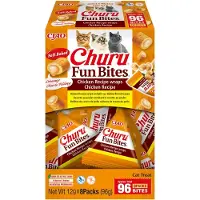 Inaba Fun Bites Chicken Recipe kattgodis 8x12g