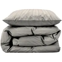 Södahl Dubbelt bäddset 200x220 cm - 100% damastvävd bomullssatin - Noble - Beige
