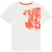 GUESS T-shirts med korta ärmar SS T-SHIRT pojkar - Vit - 16 ans