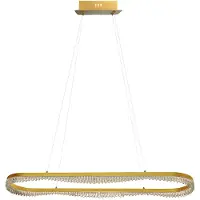 Eko-Light Pendellampa Preciosa , Mässing / guld, Vardagsrum / matsal, Metall, Modern