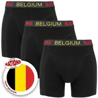 Björn Borg Cotton Stretch Boxers Belgium 3-pack Svart, L