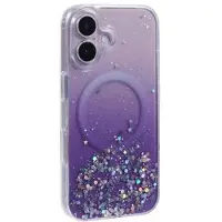 Mtp Products iPhone 16 Plus Sparkle Glow MagSafe Skal - Lila