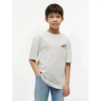 Tommy Hilfiger Back Logo Graphic Textured T-Shirt