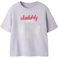 Name it T-shirt 'NKFHARPER' syrén / mörkröd / vit