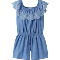 Name it Jumpsuit - Hålmönster - NkfFerma - Purple Impression - - 6 år (116) - Jumpsuit