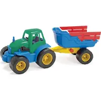 Dantoy Recycled Tractor with Trailer