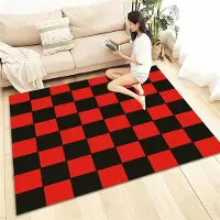 JGJG Rutmönstrade rutor 3D-tryck för sovrum vardagsrum hall lång matta halkskydd områdesmatta soffa dörrmatta heminredningsmattor 40x60cm (16x24in)