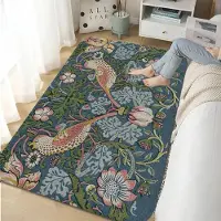 Karpetti William Morris Jordgubbe Badrumsmatta Retrostil Matta För Vardagsrum Kök Sovrum Hotelldekor Halkfri Golvmatta Dörrmatta 80x120cm
