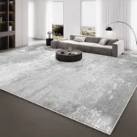 JGJG Modern Dekoration Stora Vardagsrumsmattor Abstrakt Lyx Hem Soffa Halkfri Matta Sovrum Klädkammare Lätt Rengöring Plysch Golvmatta 180*250cm