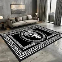 HGHT Modern Lyxmatta för Vardagsrum Modedesign Stora Mattor Klädkammare Halkfria Golvmattor Sovrum Sängkant Mjuka Mattor 100*200cm