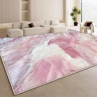 JGJG Enkel Stil Gradient Vardagsrumsmatta Halkskydd Flickrum Senior Dekoration Matta Stor Storlek Klädkammare Sminkbordsmatta Lätt Rengöring 80*160cm