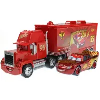 Fashnics Disney Pixar Bilar 2/3 leksaksbil Blixten McQueen Chick Hicks Carking Mater 1:55 tryckgjutna metalllegeringsmodellleksak Barnpresent