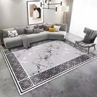 JGJG Lyxig guldmatta för vardagsrumsdekoration Hem Soffbord Mattor Halkfri Mjuk Sovrumsmatta Flanell Tvättbar Matta Sängkant 60*90cm