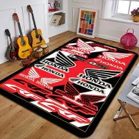 Karpetti H-Honda matta tryckt mode yogamatta halkfri matta sovrumsdekoration utomhusmatta sovrum födelsedagspresent 70x100cm
