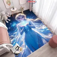 Karpetti Disney Frozen Elsa Magisk Ismatta för Vackert Flickrum Dekor Matta Soffmatta 17 Stilar Valfritt, Varm Gåva till Barn Flickvän 40x60cm (16x24in)