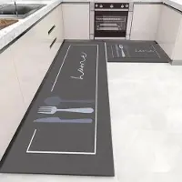 JGJG Köksgolvmatta Sovrum Korridor Lång Remsa Områdesmatta Mjuk Och Halkfri Entrédörrmatta Kökstillbehör 50cmx80cm 1pc