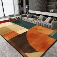 JGJG Europeisk Stil Stora Vardagsrumsmattor Heminredning Lyxigt Sovrum Kort Sammet Matta Tvättbar Matta för Golv Loungematta 200*230cm
