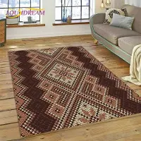 HGHT Senaste nordiska turkiska Bohemia Celt Matta Matta för vardagsrum Sovrum Heminredning,Golvmatta Halkfri dekoration för soffa Dörrmatta 40x60cm( 15x23in )