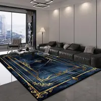 JGJG Nordisk Lyxig Matta Vardagsrumsdekoration Lounge Soffbord Halkfria Stora Mattor 200x300 Vikbar Sovrum Sängkant Mjuka Mattor 80*120cm