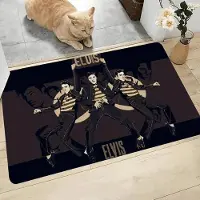 Karpetti E-Elvis Presley Hallmatta Tvättbar Halkfri Vardagsrum Soffa Stolar Områdesmatta Kök Dörrmatta Områdesmatta Heminredning 80x120cm