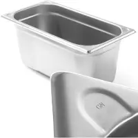 Super Merchant GN 14 stålbehållare Kitchen Line höjd 200 mm Hendi 806555