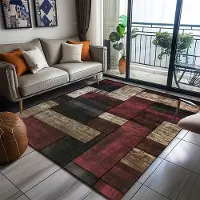Karpetti Modern Geometrisk Matta Vardagsrum Abstrakt Dekoration Hem Soffa Tvättbar Stor Storlek Mattor Sovrum Garderob Halkfria Golvmattor 160*230cm
