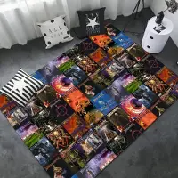 JGJG Heavy Metal Rock Roll Musik Megadeths Dörrmatta Tvättbar Halkfri Vardagsrum Soffa Stolar Områdesmatta Kök Toalettmatta 40x120cm