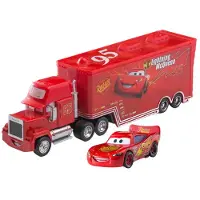 Fashnics Disney Pixar Bilar 2/3 leksaksbil Blixten McQueen Chick Hicks Carking Mater 1:55 tryckgjutna metalllegeringsmodellleksak Barnpresent