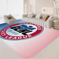 JGJG Sport Ishockey Golvmatta Billigare Halkskydd Modern Vardagsrum Balkong Tryckta Sängmattor 40x60cm