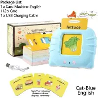 Fashnics Pratande Flashcards Småbarns Lärandemaskin Tidig Utbildning Språk Elektronisk Ljudbok Barn Flashcards Montessori Leksaker