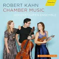 RecordCityJP CD ROBERT KAHN (2) , HOHENSTAUFEN ENSE - Kammarmusik HC22075 Hänssler Classi 2023 Icke-Japan Klassisk Begagnad black