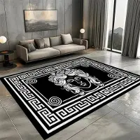 HGHT Modern Lyxmatta för Vardagsrum Modedesign Stora Mattor Klädkammare Halkfria Golvmattor Sovrum Sängkant Mjuka Mattor 60*90cm
