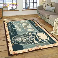 JGJG Färg 3D Träådring Linjer Matta för Sovrum Vardagsrum Hem Soffdekoration, Barnspel Stor Dekor Golvmatta Halkfri 40x60cm( 15x23in )