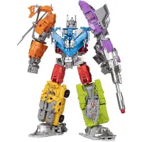 Fashnics 6 i 1 Förvandling Defender Defensor Bruticus Devastator Superion Figur Leksaker Modell Färgbox Actionfigurer