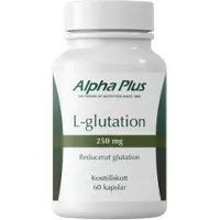 Alpha Plus L-glutation 250mg 60 kapslar