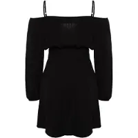 Turkishsouq Curve Dam Unifarben Mini Långa Avslappnade Plus Size Klänningar