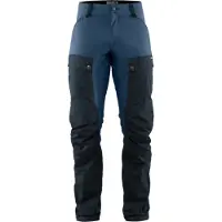 Fjällräven - Vandringskläder - Keb Trousers M Dark Navy Uncle Blue för Unisex - Storlek L - Marinblå